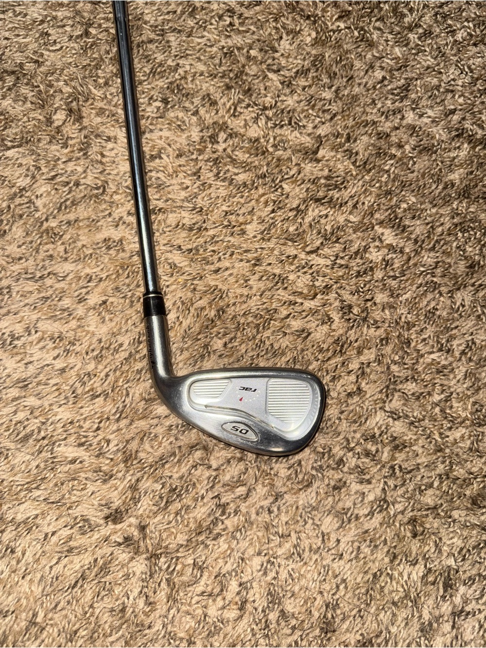 TaylorMade Silver and Black 4 iron Golf Club